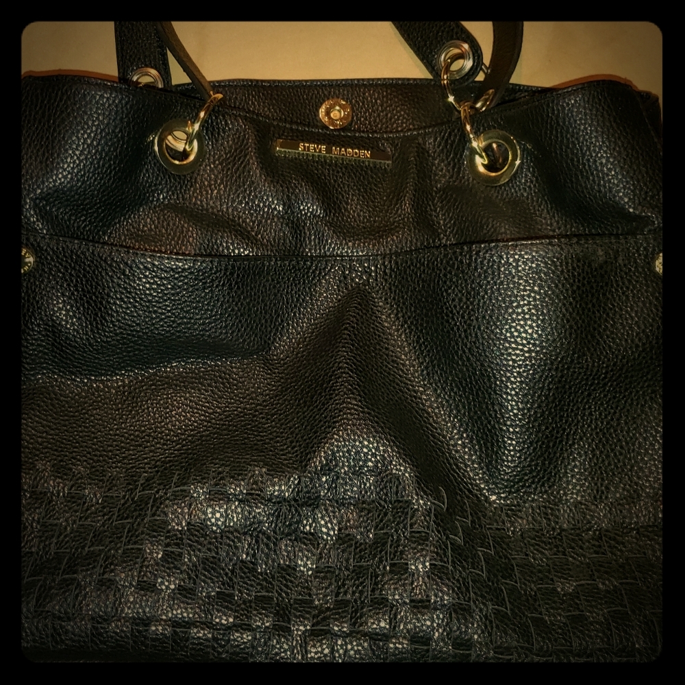Steve Madden Black Purse
